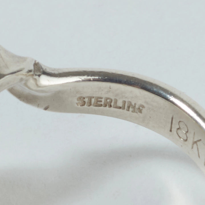 TIFFANY/ティファニー】フック&アイ リング/指輪 12号 K18コンビ TIFFANY/ティファニー】フック&アイ リング/指輪 12号 K18コンビ