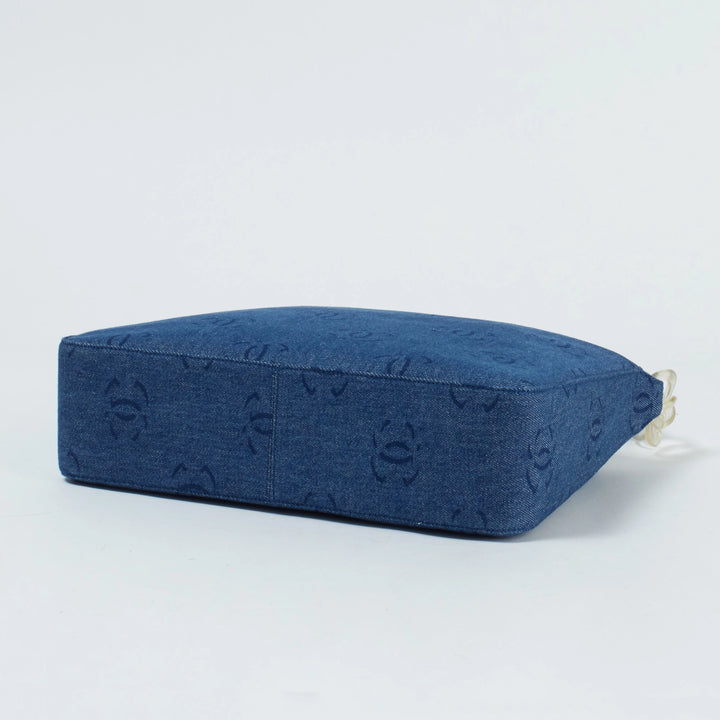 CHANEL/シャネル】CCココマーク 総柄 デニム ショルダーバッグ CHANEL/シャネル】CCココマーク 総柄 デニム ショルダーバッグ