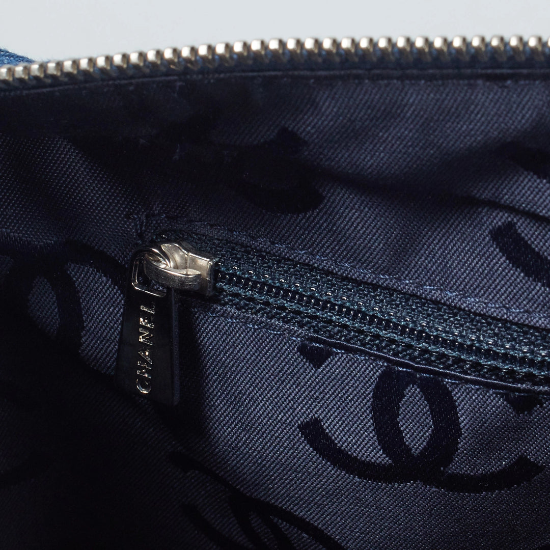 CHANEL/シャネル】CCココマーク 総柄 デニム ショルダーバッグ CHANEL/シャネル】CCココマーク 総柄 デニム ショルダーバッグ