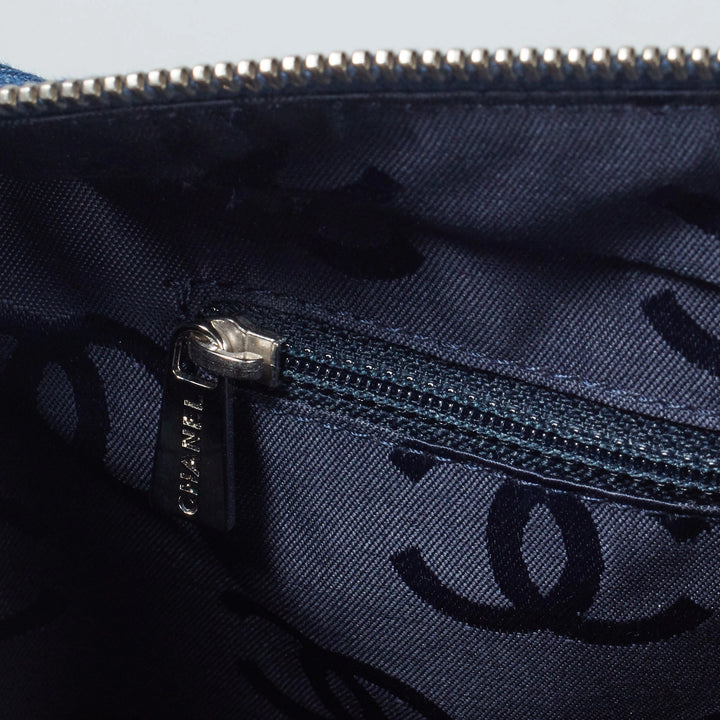 CHANEL/シャネル】CCココマーク 総柄 デニム ショルダーバッグ CHANEL/シャネル】CCココマーク 総柄 デニム ショルダーバッグ