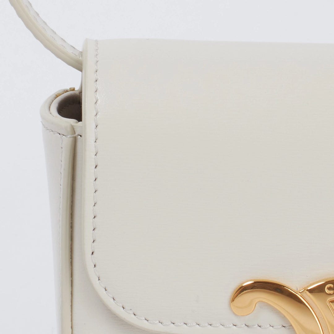 CELINE/セリーヌ】トリオンフ ゴールド金具 ショルダーバッグ CELINE/セリーヌ】トリオンフ ゴールド金具 ショルダーバッグ