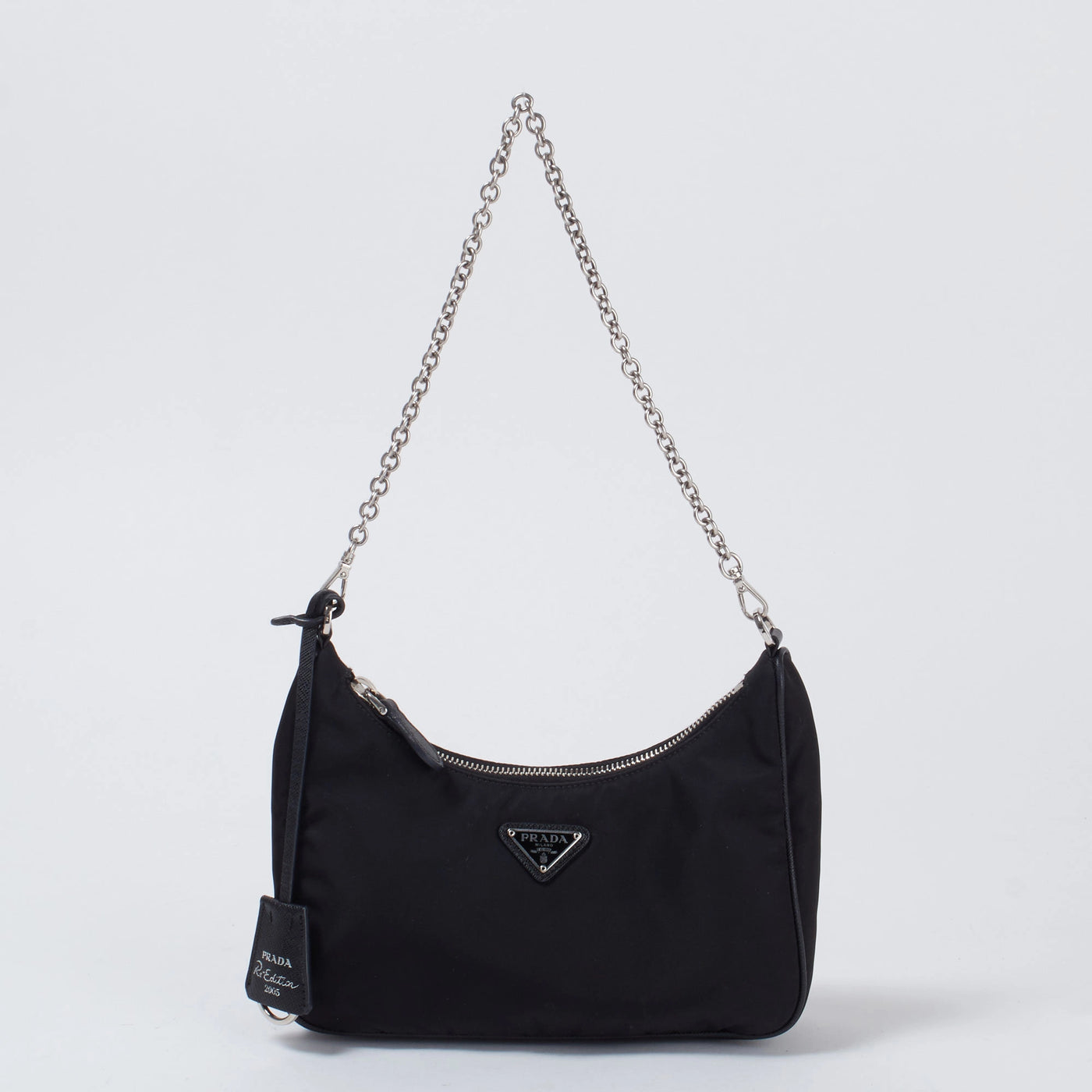 PRADA/プラダ】ナイロン ショルダーバッグ ブラック|ヴァル PRADA/プラダ】ナイロン ショルダーバッグ ブラック|ヴァル