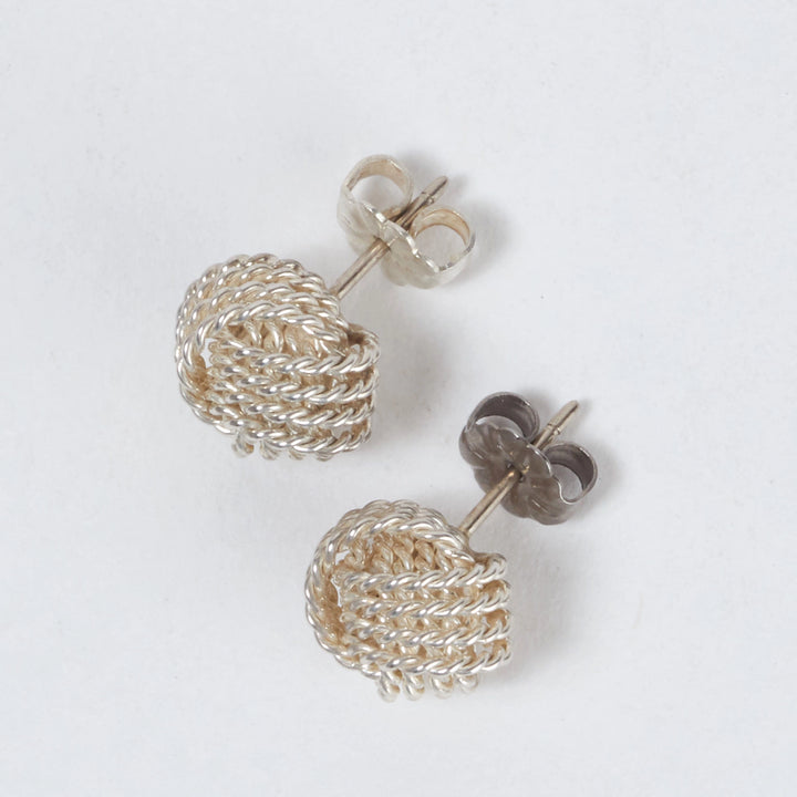 ティファニー　サマセットピアス　3個 TIFFANY&Co. ティファニー サマセットメッシュ フープ ピアス シルバー