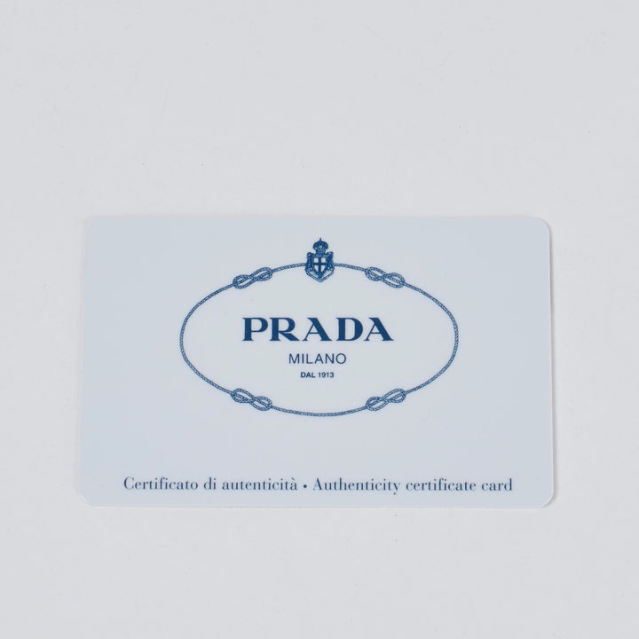 PRADA/プラダ】ナイロン トートバッグ ファスナー付き ネイビー