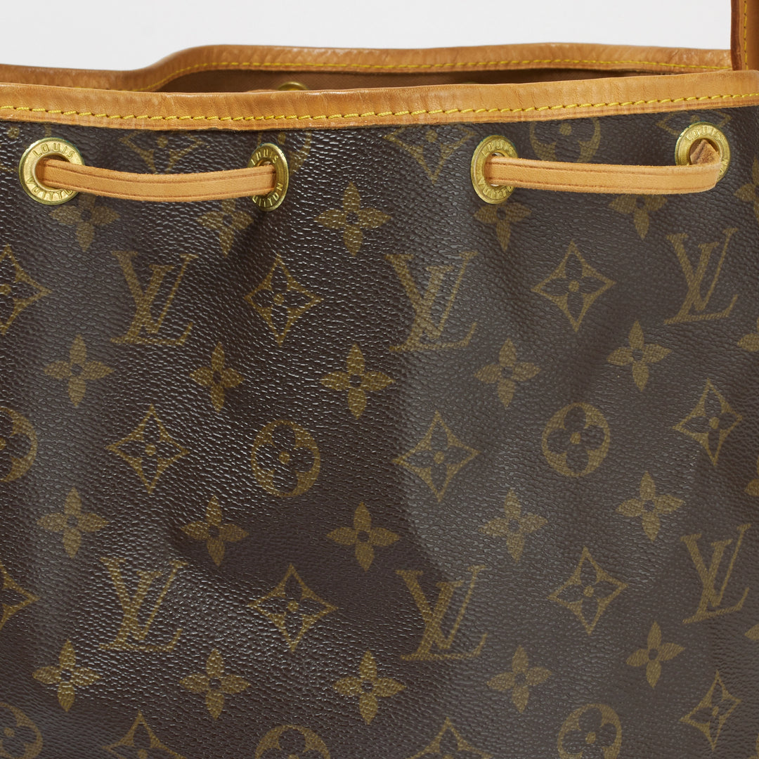 ルイヴィトンハンドバッグモノグラム、横幅：34cm、高さ：23cm.最終  