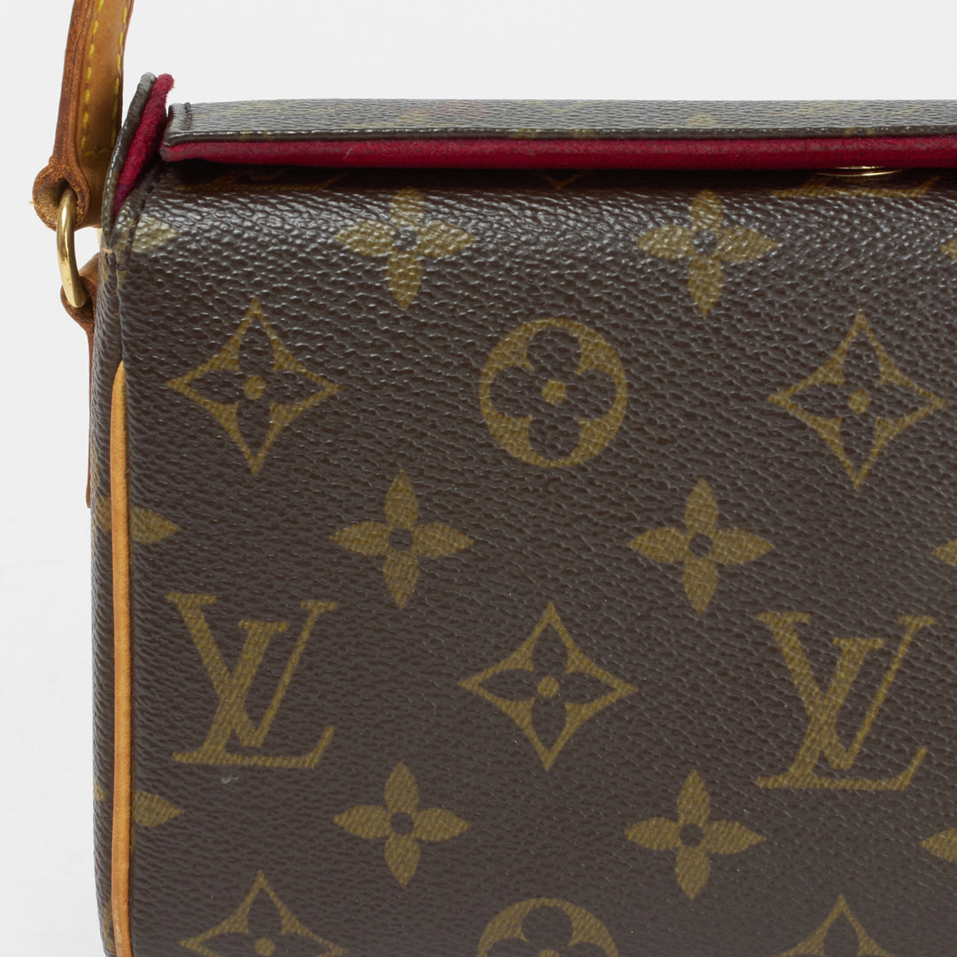 LOUIS VUITTON/ルイ・ヴィトン】モノグラム レシタル ハンドバッグ LOUIS VUITTON/ルイ・ヴィトン】モノグラム レシタル ハンドバッグ