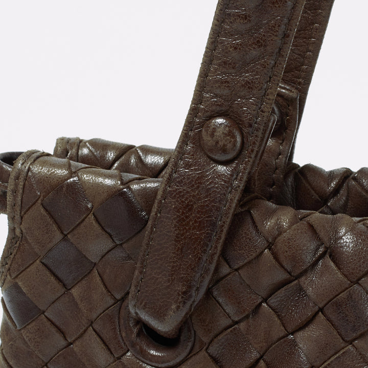 BOTTEGA VENETA/ボッテガ・ヴェネタ】イントレチャート ハンドバッグ