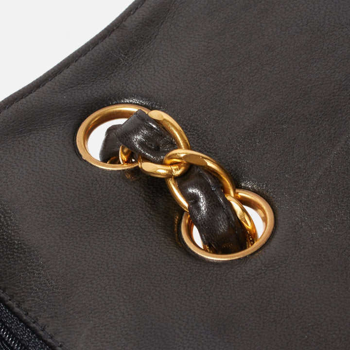 CHANEL/シャネル】マトラッセ ラムスキン Wチェーンショルダーバッグ