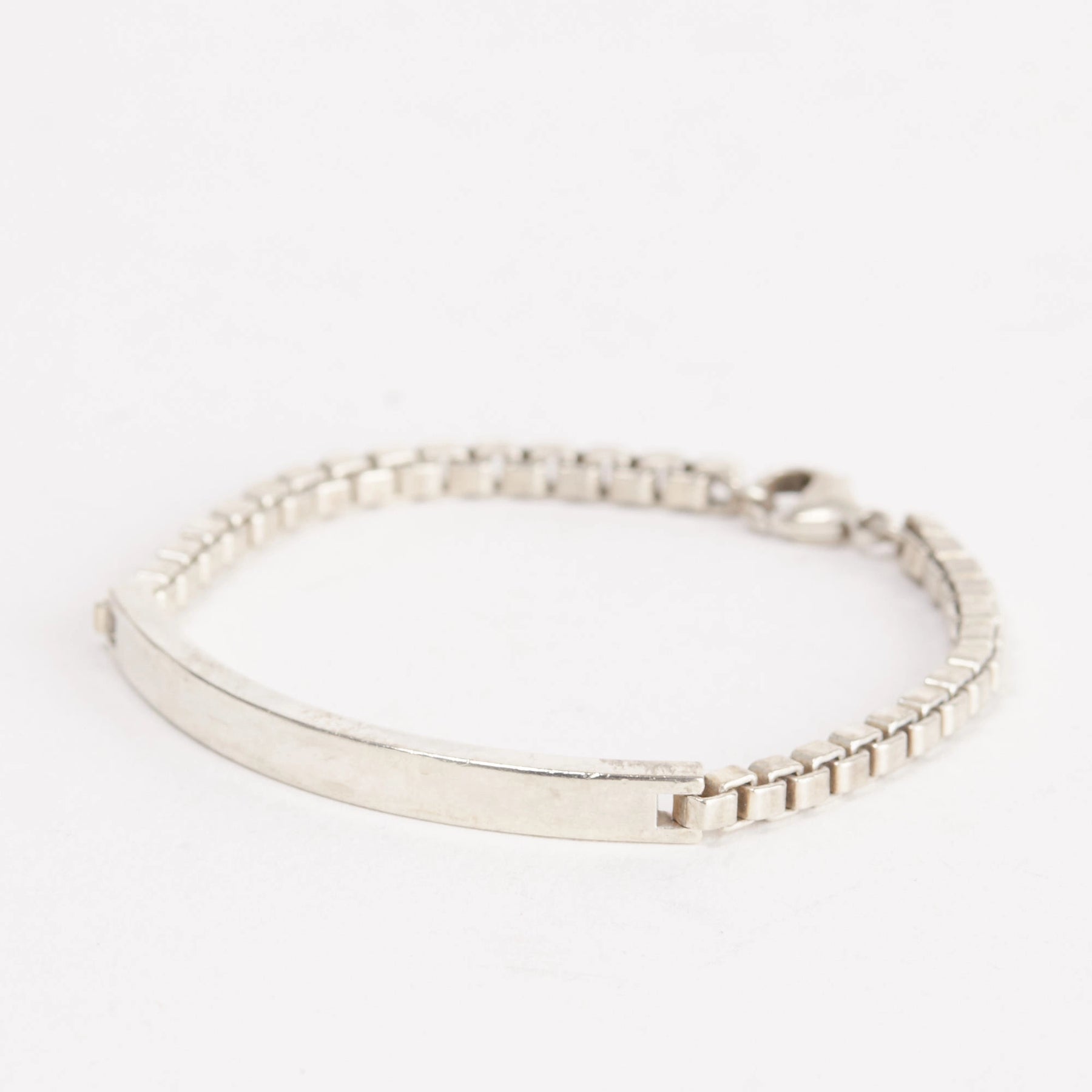 TIFFANY/ティファニー】ベネチアン リンクID ブレスレット 17cm TIFFANY/ティファニー】ベネチアン リンクID ブレスレット 17cm