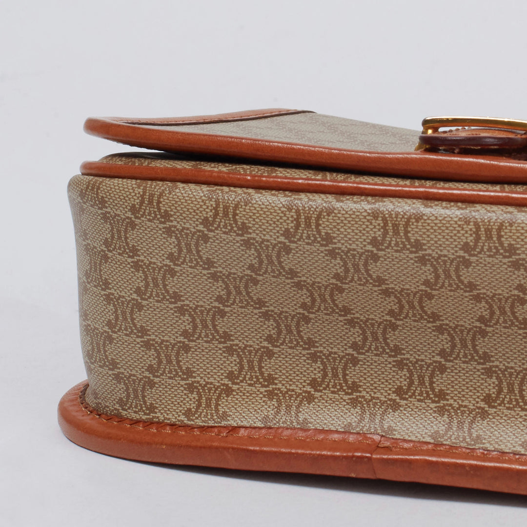 CELINE/セリーヌ】モノグラム マカダム ベルトモチーフ ショルダー CELINE/セリーヌ】モノグラム マカダム ベルトモチーフ ショルダー