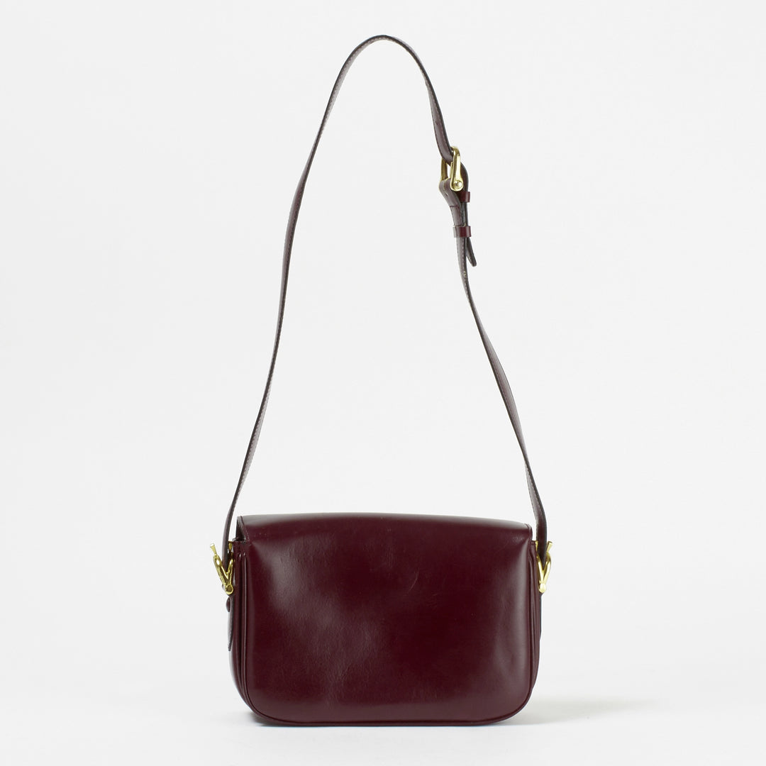 CELINE/セリーヌ】馬車金具モチーフ ショルダーバッグ ボルドー CELINE/セリーヌ】馬車金具モチーフ ショルダーバッグ ボルドー