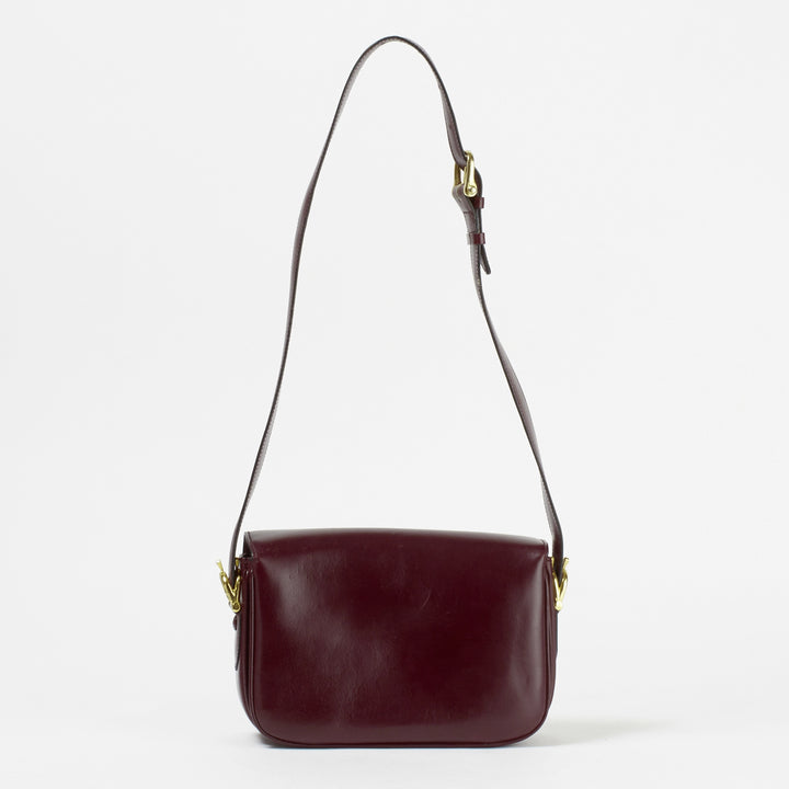 CELINE/セリーヌ】馬車金具モチーフ ショルダーバッグ ボルドー CELINE/セリーヌ】馬車金具モチーフ ショルダーバッグ ボルドー