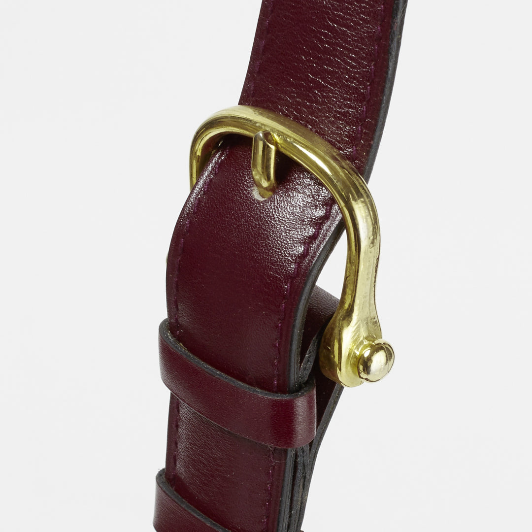 CELINE/セリーヌ】馬車金具モチーフ ショルダーバッグ ボルドー CELINE/セリーヌ】馬車金具モチーフ ショルダーバッグ ボルドー