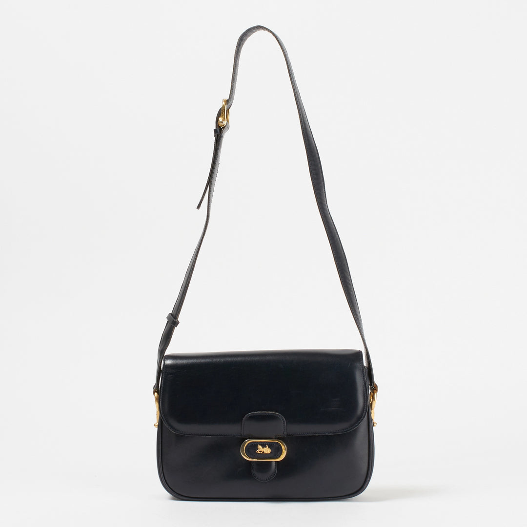 □ 40549☆年 ヴィンテージ CELINE ショルダーバッグ 馬車 □ 40549☆年 ヴィンテージ CELINE ショルダーバッグ 馬車