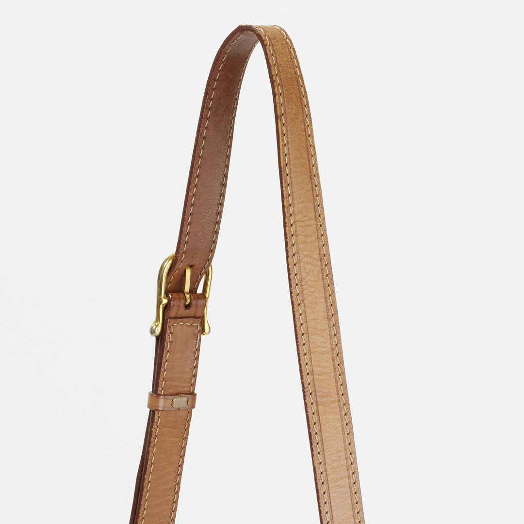 CELINE/セリーヌ】マカダム柄 サークルロゴモチーフ ショルダーバッグ