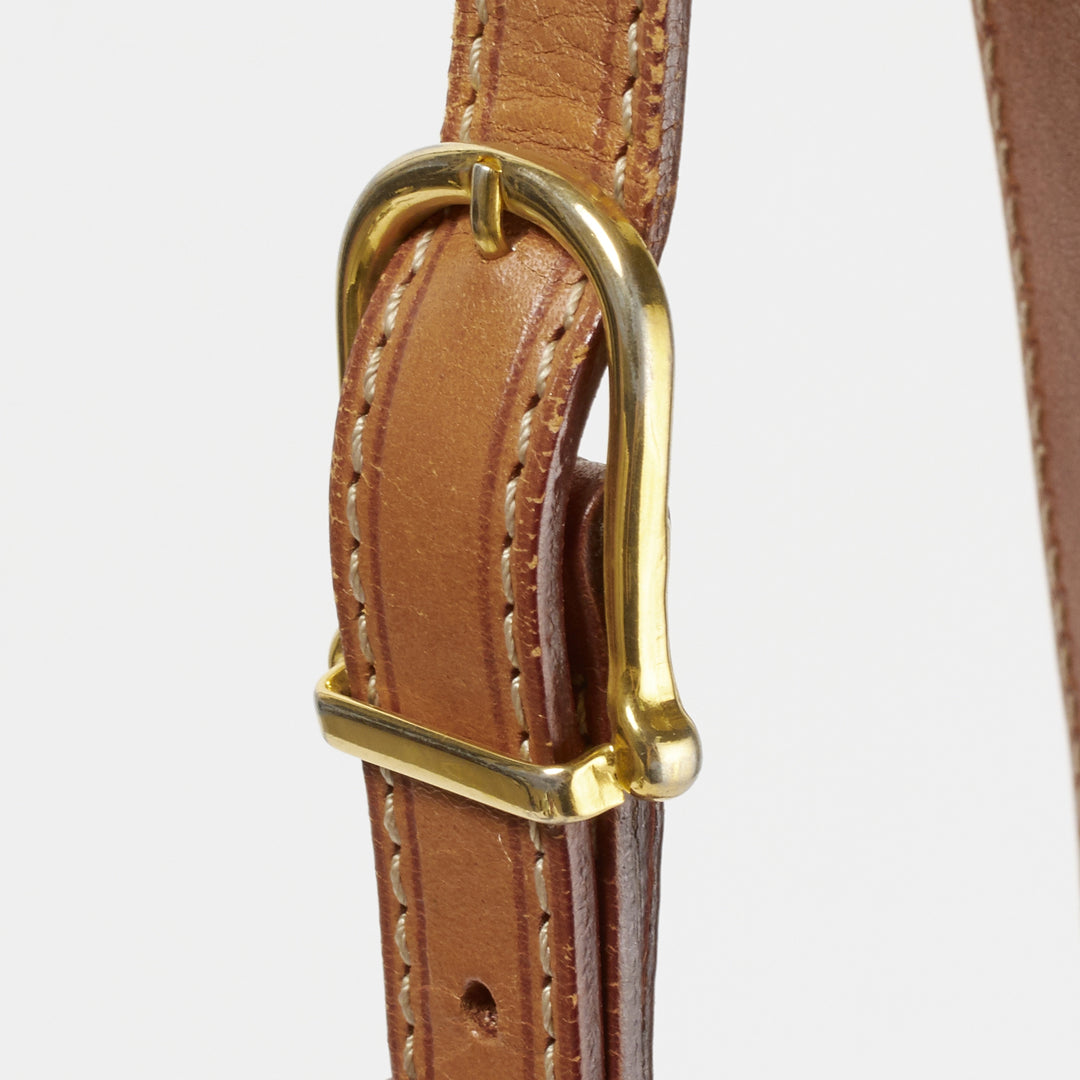 CELINE/セリーヌ】マカダム柄 サークルロゴモチーフ ショルダーバッグ