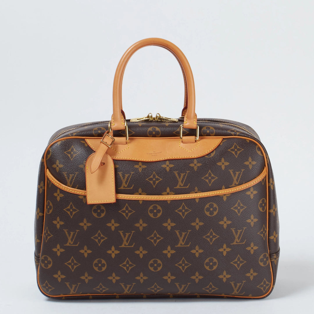 LOUIS VUITTON ドーヴィル　ハンドバッグ　ボストンバッグ　モノグラム LOUIS VUITTON/ルイ・ヴィトン】モノグラム ドーヴィル ハンドバッグ