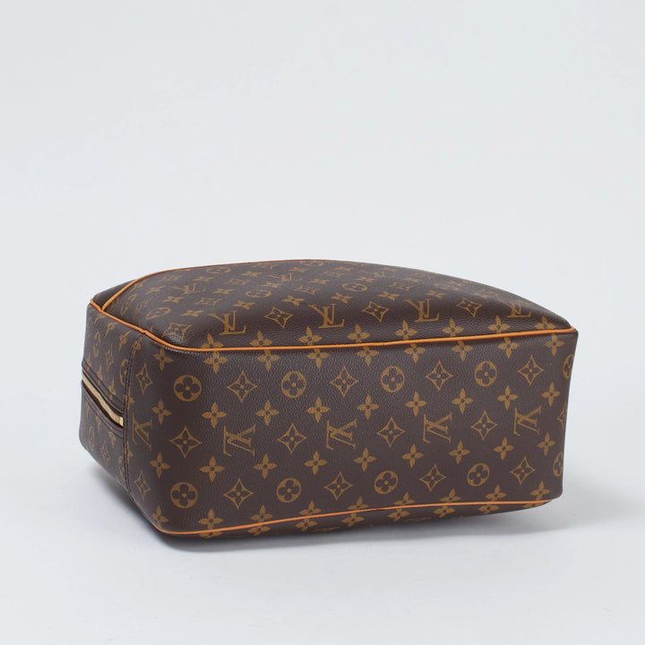 LOUIS VUITTON ドーヴィル　ハンドバッグ　ボストンバッグ　モノグラム ルイ・ヴィトン ドーヴィル ハンドバッグモノグラムボストンバック正規品