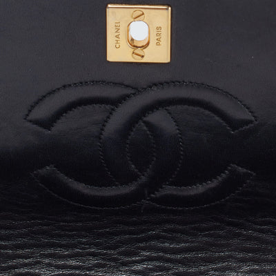 【CHANEL/シャネル】マトラッセ フルフラップ ターンロック ショルダーバッグ