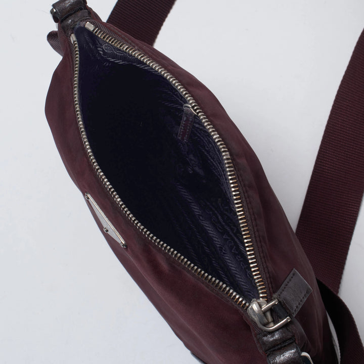 PRADA/プラダ】ナイロン 三角プレート ショルダーバッグ ブラック PRADA/プラダ】ナイロン 三角プレート ショルダーバッグ ブラック