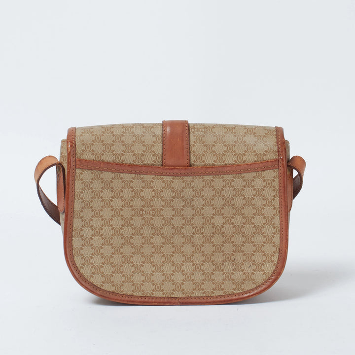 CELINE セリーヌ マカダム Wフラップ 両開き ショルダーバック CELINE セリーヌ マカダム Wフラップ 両開き ショルダーバック