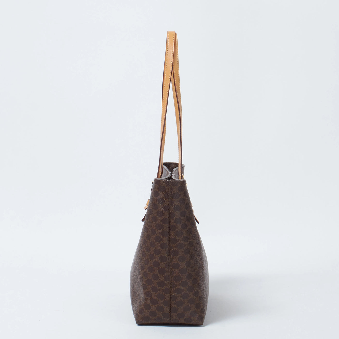 CELINE/セリーヌ】マカダム柄 トートバッグ ブラウン|ヴァルティーク CELINE/セリーヌ】マカダム柄 トートバッグ ブラウン|ヴァルティーク
