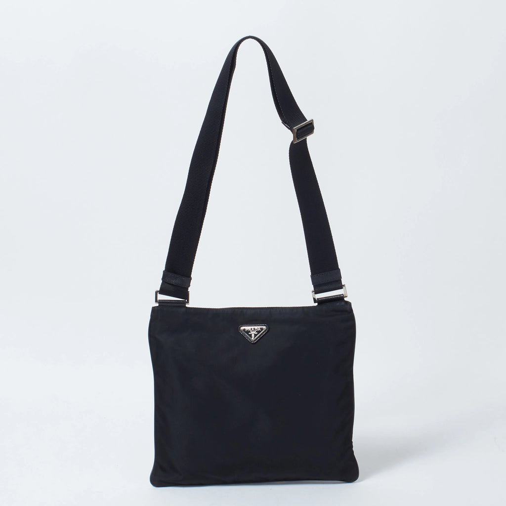 PRADA ナイロンバッグ PRADA(プラダ) ナイロン2WAYキルティングバッグ ブラック