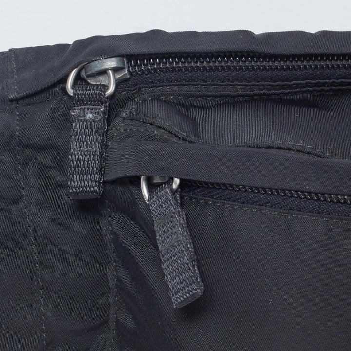 PRADA/プラダ】ナイロン ウエストバッグ/ボディバッグ ブラック