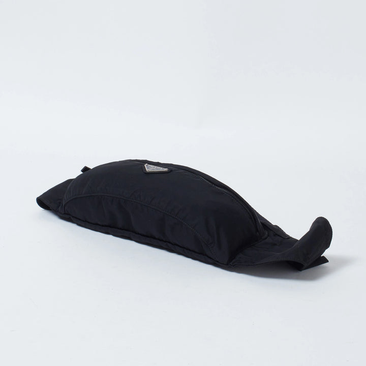 PRADA/プラダ】ナイロン ウエストバッグ/ボディバッグ ブラック