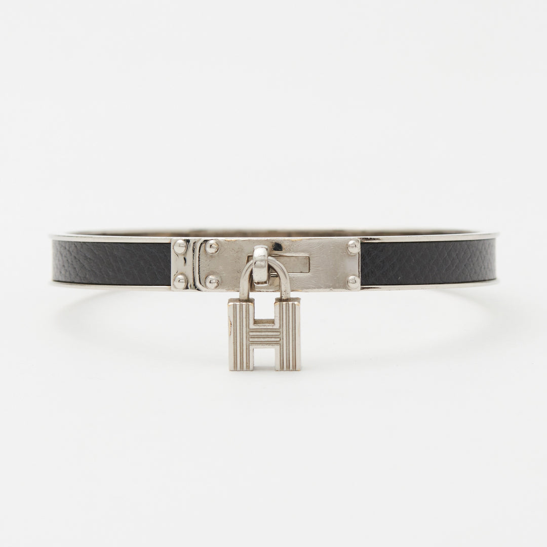 HERMES/エルメス】ケリー バングル シルバー×ブラック|ヴァルティーク HERMES/エルメス】ケリー バングル シルバー×ブラック|ヴァルティーク