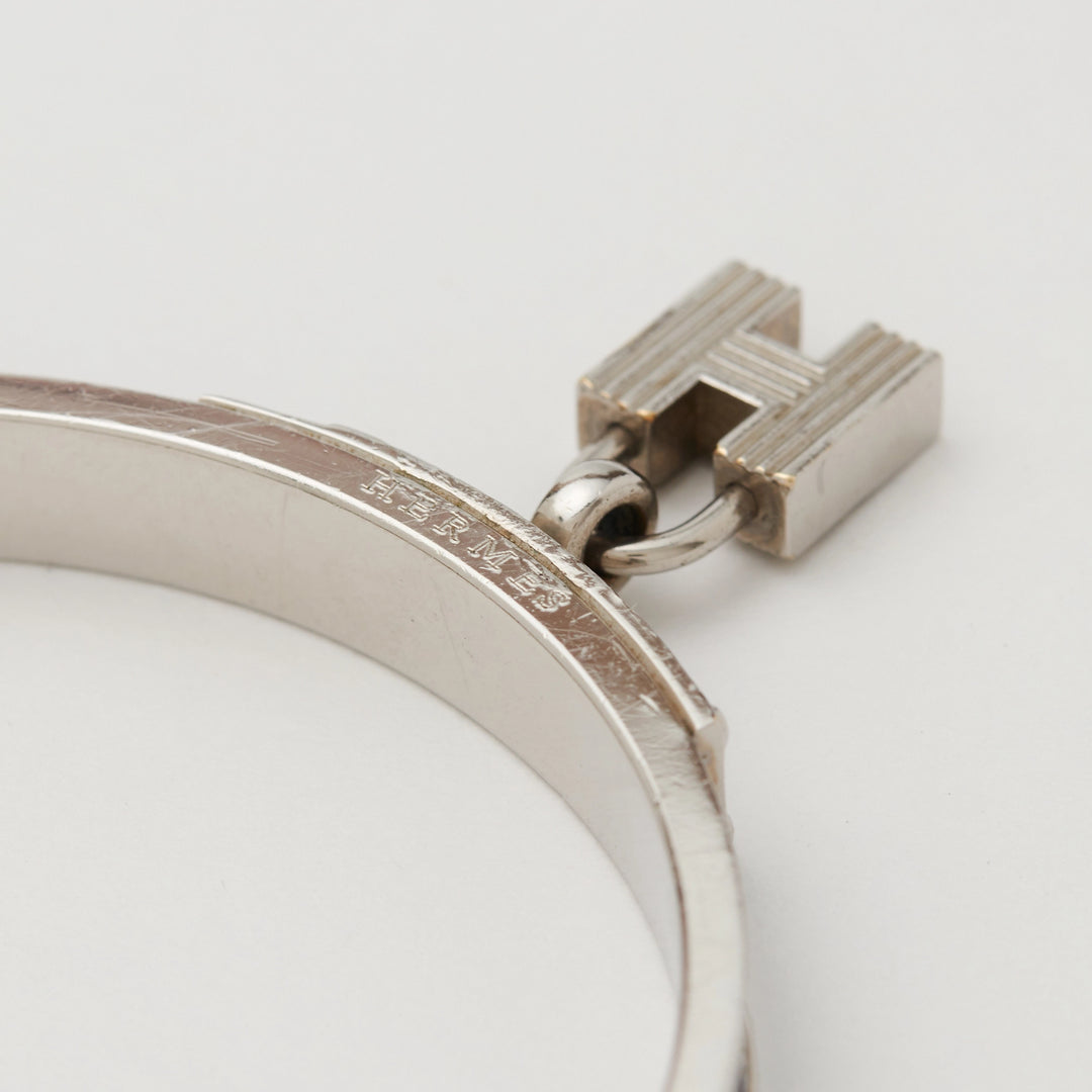 HERMES/エルメス】ケリー バングル シルバー×ブラック|ヴァルティーク HERMES/エルメス】ケリー バングル シルバー×ブラック|ヴァルティーク