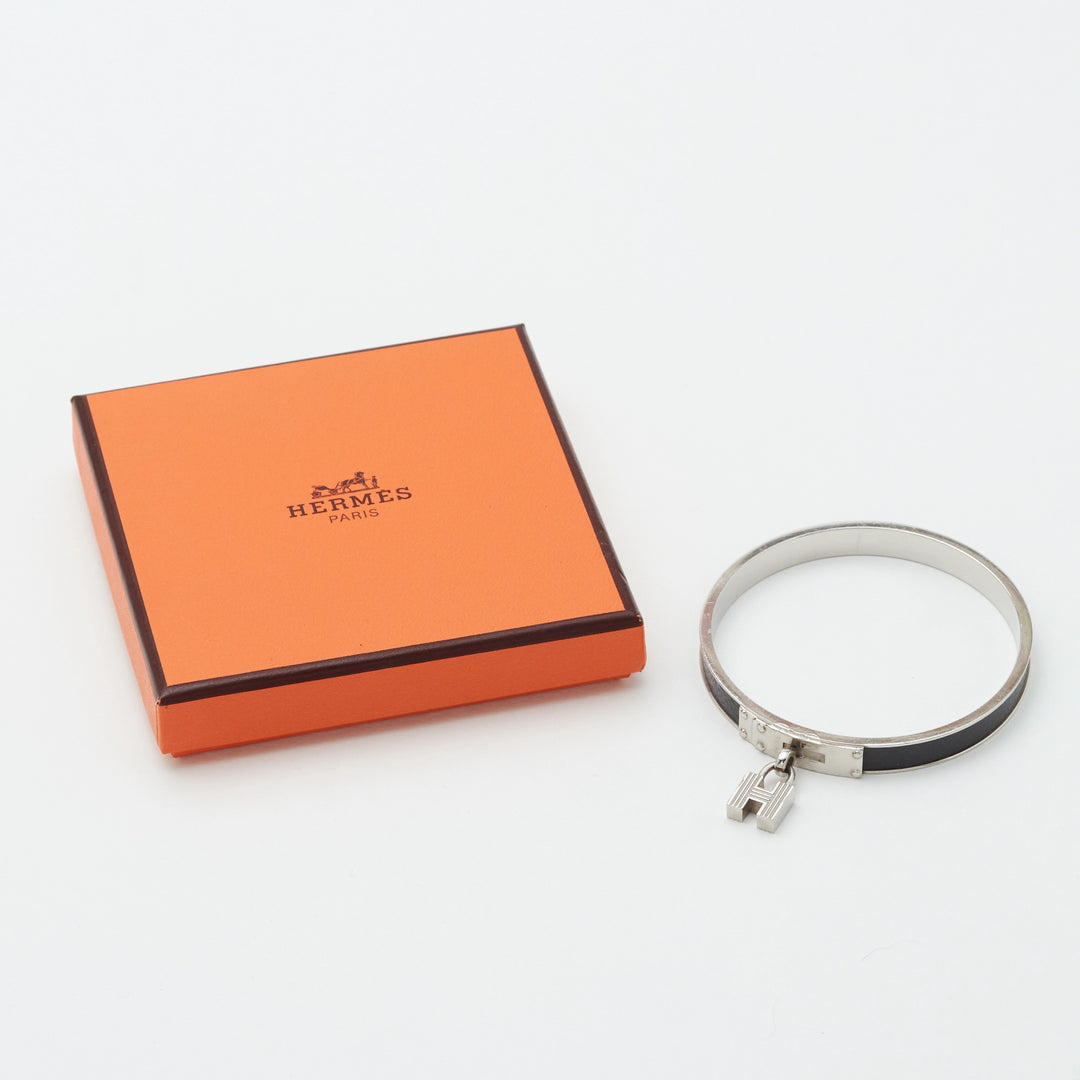 HERMES/エルメス】ケリー バングル シルバー×ブラック|ヴァルティーク HERMES/エルメス】ケリー バングル シルバー×ブラック|ヴァルティーク