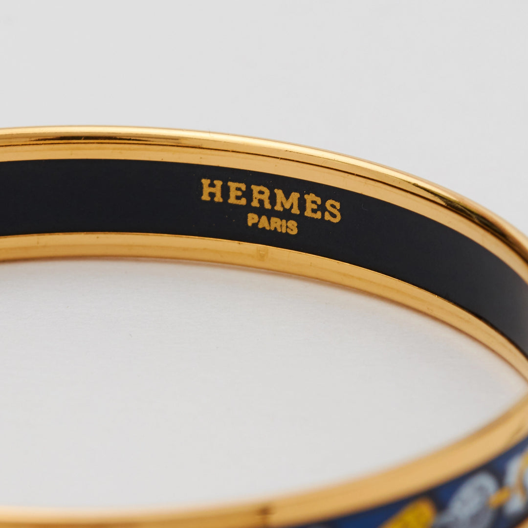 HERMES/エルメス】エマイユ 七宝焼き バングル ゴールド×ブルー 箱付き｜ヴァルティークヴィンテージ【公式】｜レディースファッション通販 –  VALTIQUE VINTAGE TOKYO