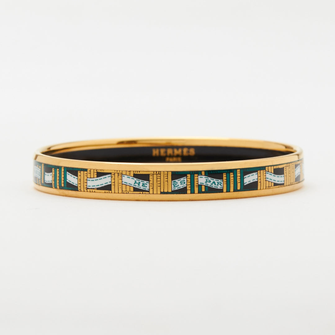 HERMES エマイユ 七宝焼 バングル ブレスレット 猫 アニマル ブルー HERMES エマイユ 七宝焼 バングル ブレスレット 猫 アニマル ブルー