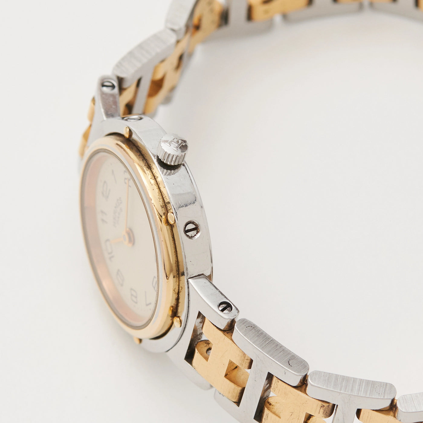 HERMES 腕時計 クリッパー アイボリー 828043 NL HERMES 腕時計 クリッパー アイボリー 828043 NL