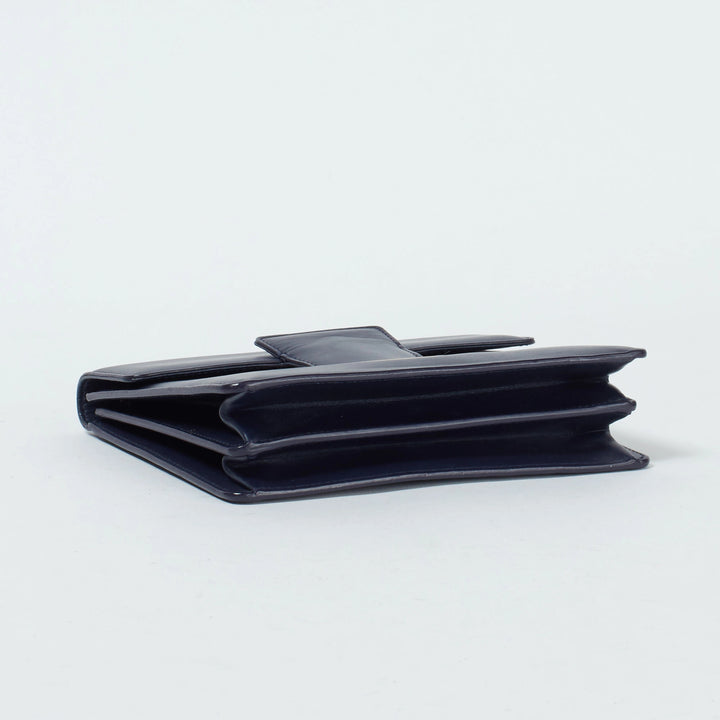 FERRAGAMO/フェラガモ】ガンチーニ ショルダーバッグ ネイビー｜ヴァル