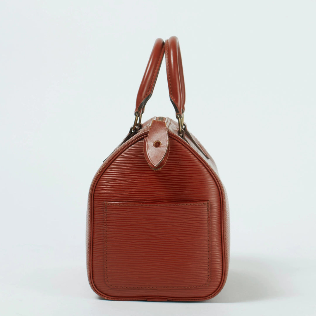 LOUIS VUITTON/ルイ・ヴィトン】エピ スピーディ25 ケニア・ブラウン LOUIS VUITTON/ルイ・ヴィトン】エピ スピーディ25 ケニア・ブラウン