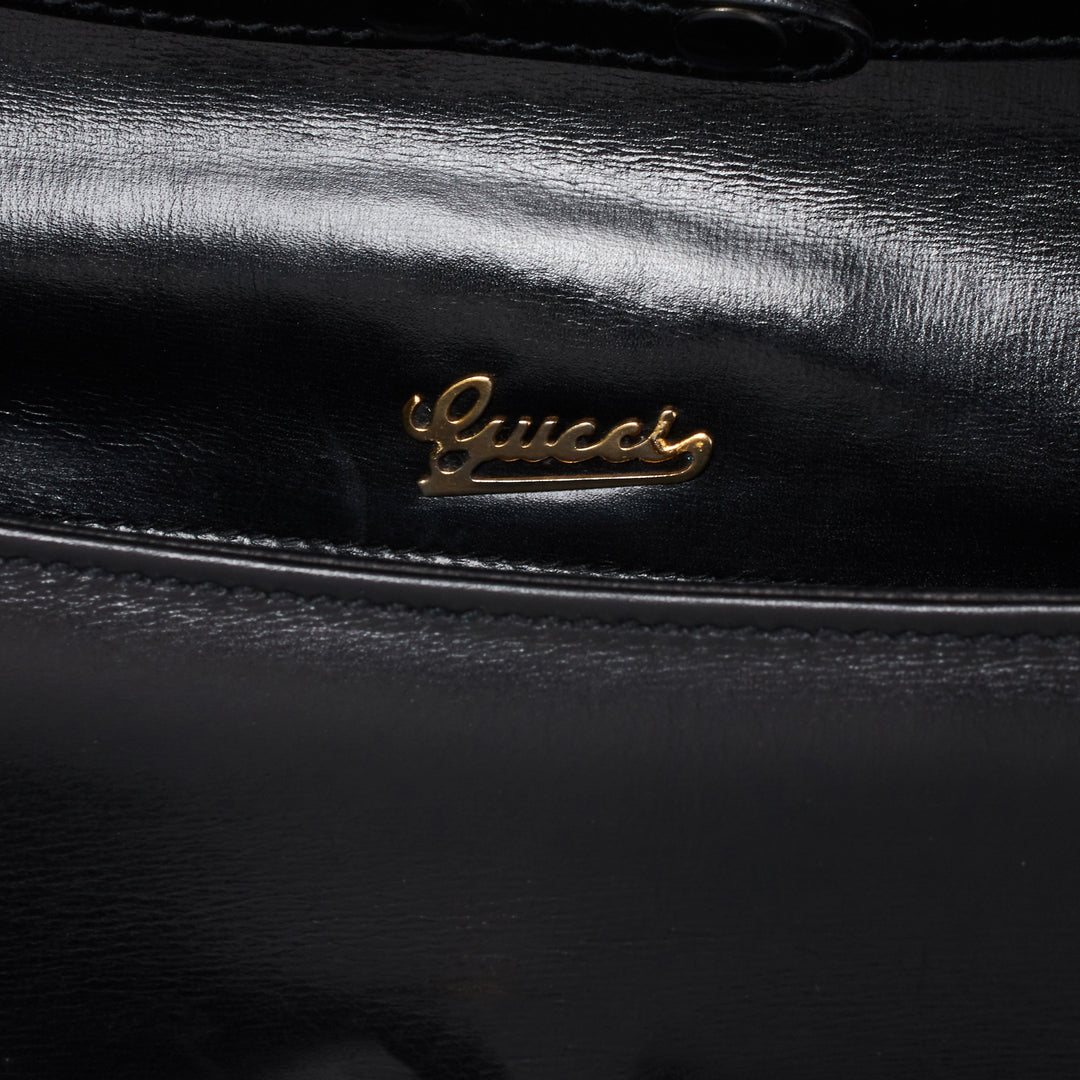 GUCCI/グッチ】オールドグッチ ショルダーバッグ ブラック｜ヴァル