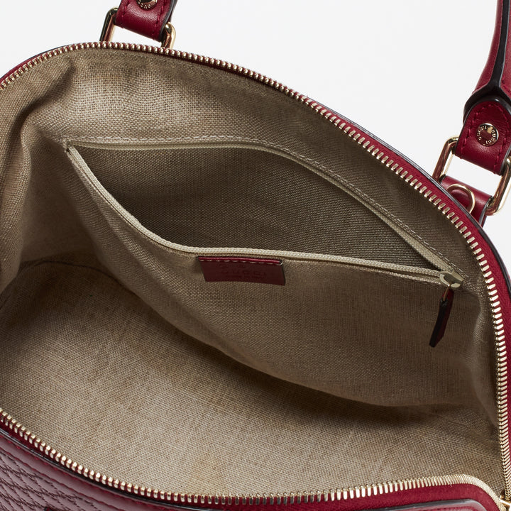 GUCCI/グッチ】マイクロGG 2way ボストンバッグ レッド|ヴァル GUCCI/グッチ】マイクロGG 2way ボストンバッグ レッド|ヴァル