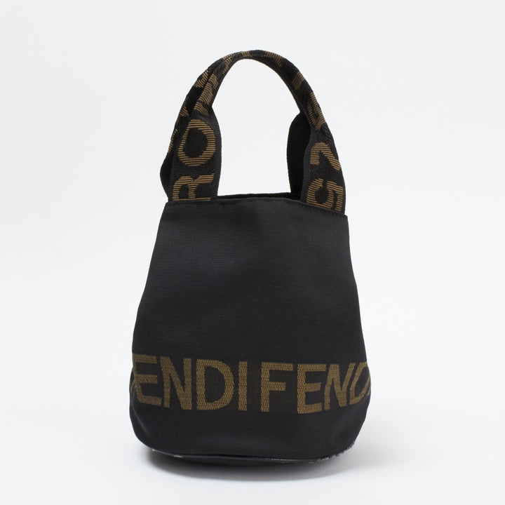 FENDI ブラックナイロンバッグ FENDI】フェンディ『ナイロン トートバッグ』レディース 1週間