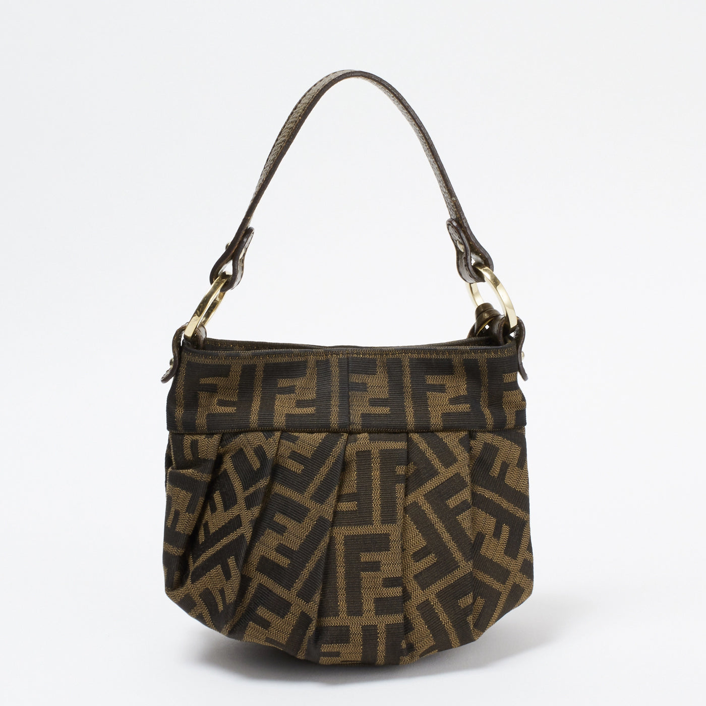 FENDI/フェンディ】ズッカ チャーム付き ミニ ショルダーバッグ FENDI/フェンディ】ズッカ チャーム付き ミニ ショルダーバッグ