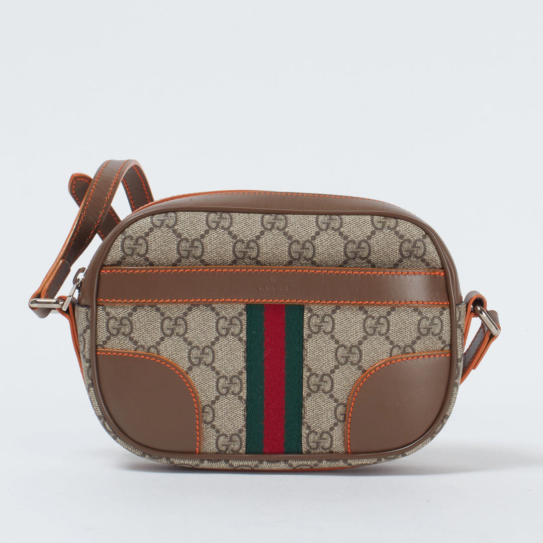 GUCCI/グッチ】GGスプリーム シェリーライン ショルダーバッグ