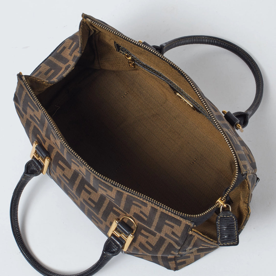 FENDI/フェンディ】ズッカ ハンドバッグ /ボストンバッグ|ヴァル FENDI/フェンディ】ズッカ ハンドバッグ /ボストンバッグ|ヴァル