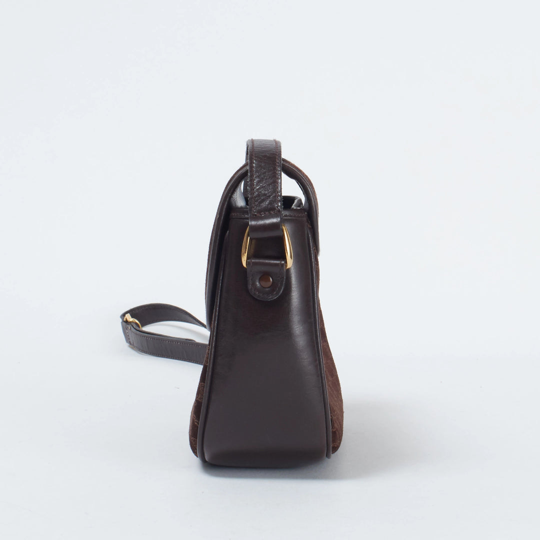 CELINE/セリーヌ】マカダム スエード ショルダーバッグ|ヴァル CELINE/セリーヌ】マカダム スエード ショルダーバッグ|ヴァル