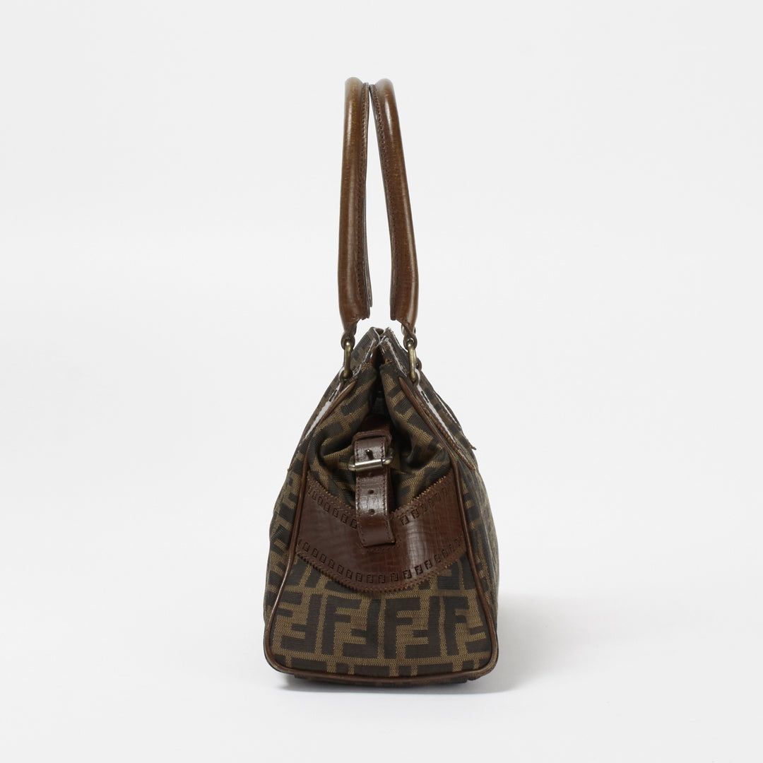 FENDI フェンディ ズッカ バケット バッグ 楽天市場】フェンディ FENDI ズッカ柄 ミニボストンバッグ 16327