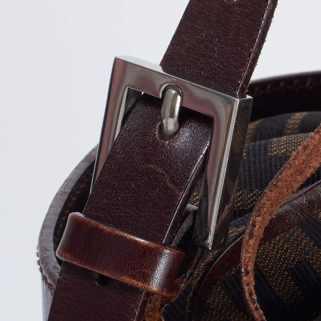 FENDI/フェンディ】ドローストリング バケツバッグ ブラウン｜ヴァル