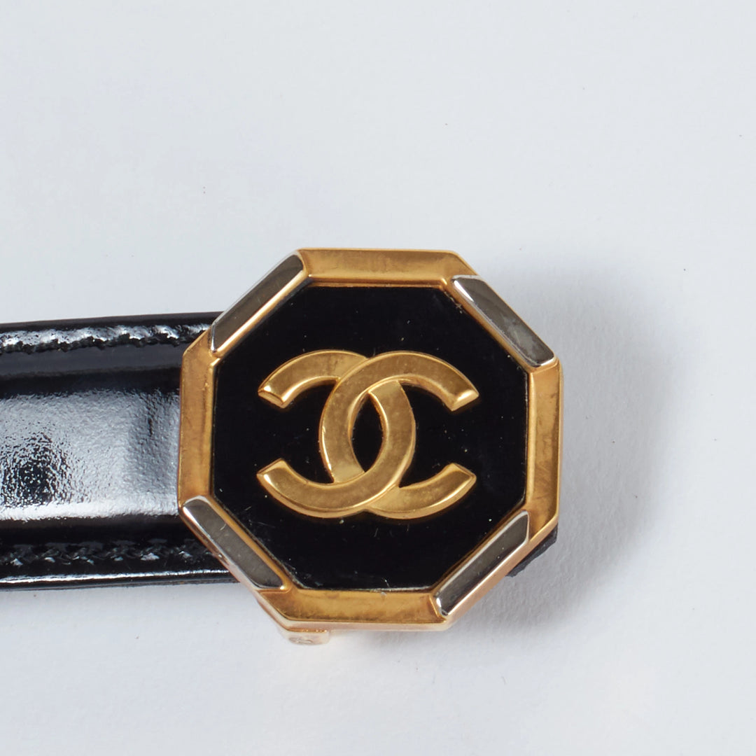 CHANEL/シャネル】ココマーク エナメルベルト|ヴァルティーク CHANEL/シャネル】ココマーク エナメルベルト|ヴァルティーク