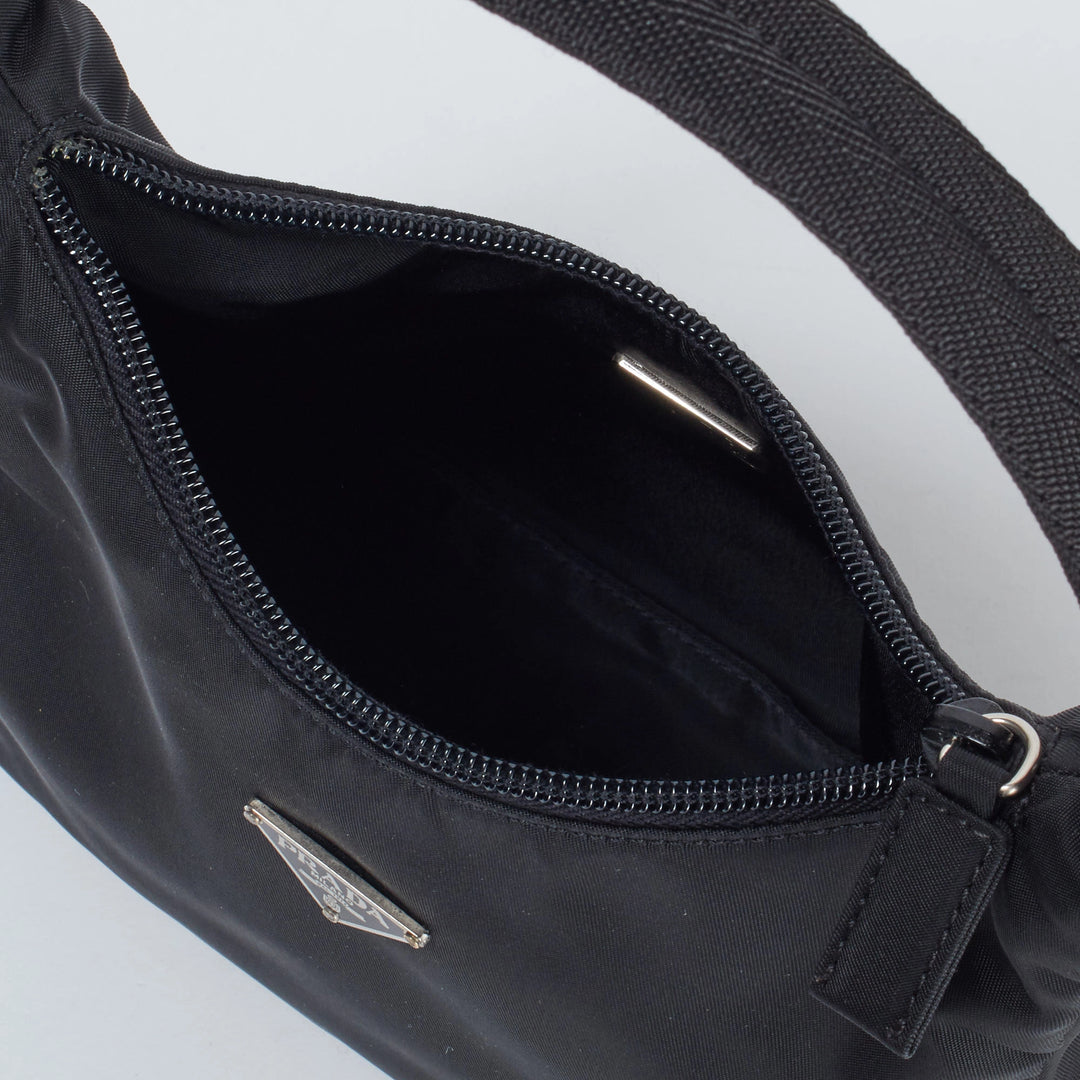 PRADA/プラダ】ロゴプレート ナイロン ハンドバッグ｜ヴァルティーク