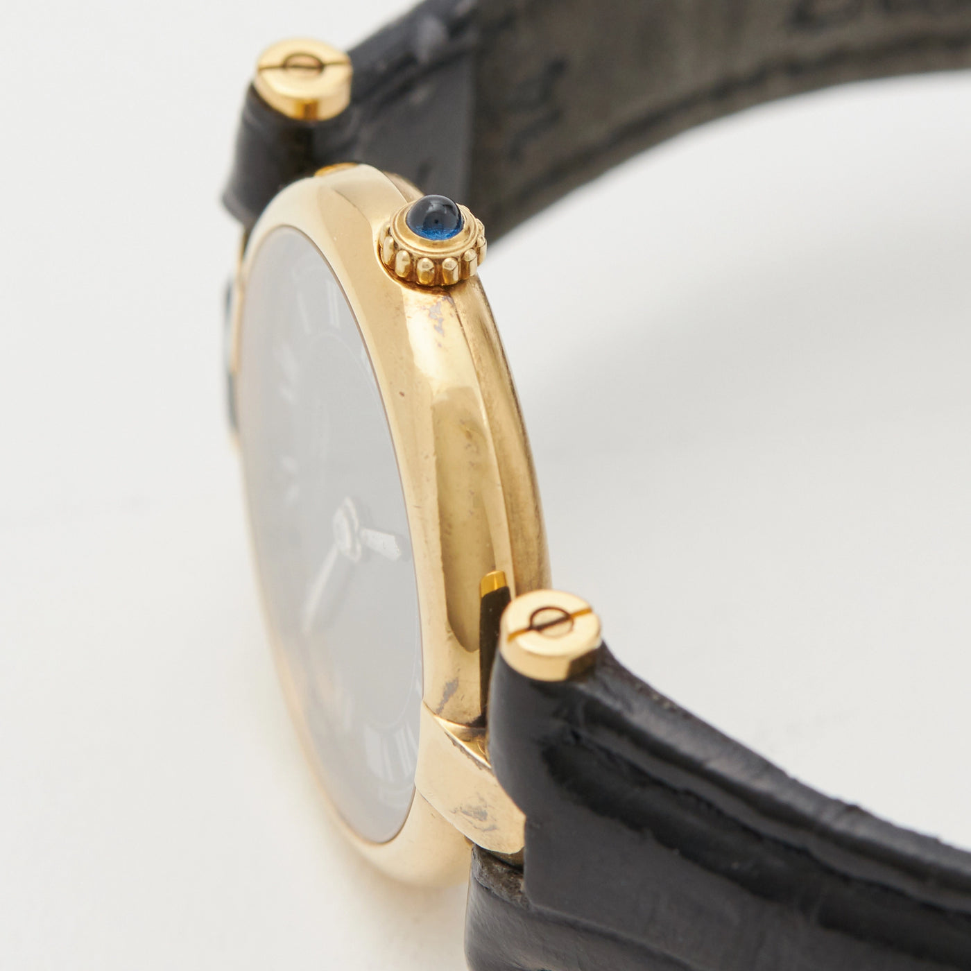 CARTIER/カルティエ】マストヴァンドーム 黒文字盤 レディース CARTIER/カルティエ】マストヴァンドーム 黒文字盤 レディース