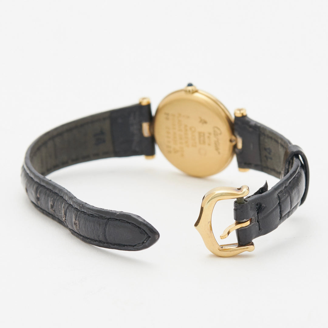 CARTIER/カルティエ】マストヴァンドーム 黒文字盤 レディース腕時計 CARTIER/カルティエ】マストヴァンドーム 黒文字盤 レディース腕時計